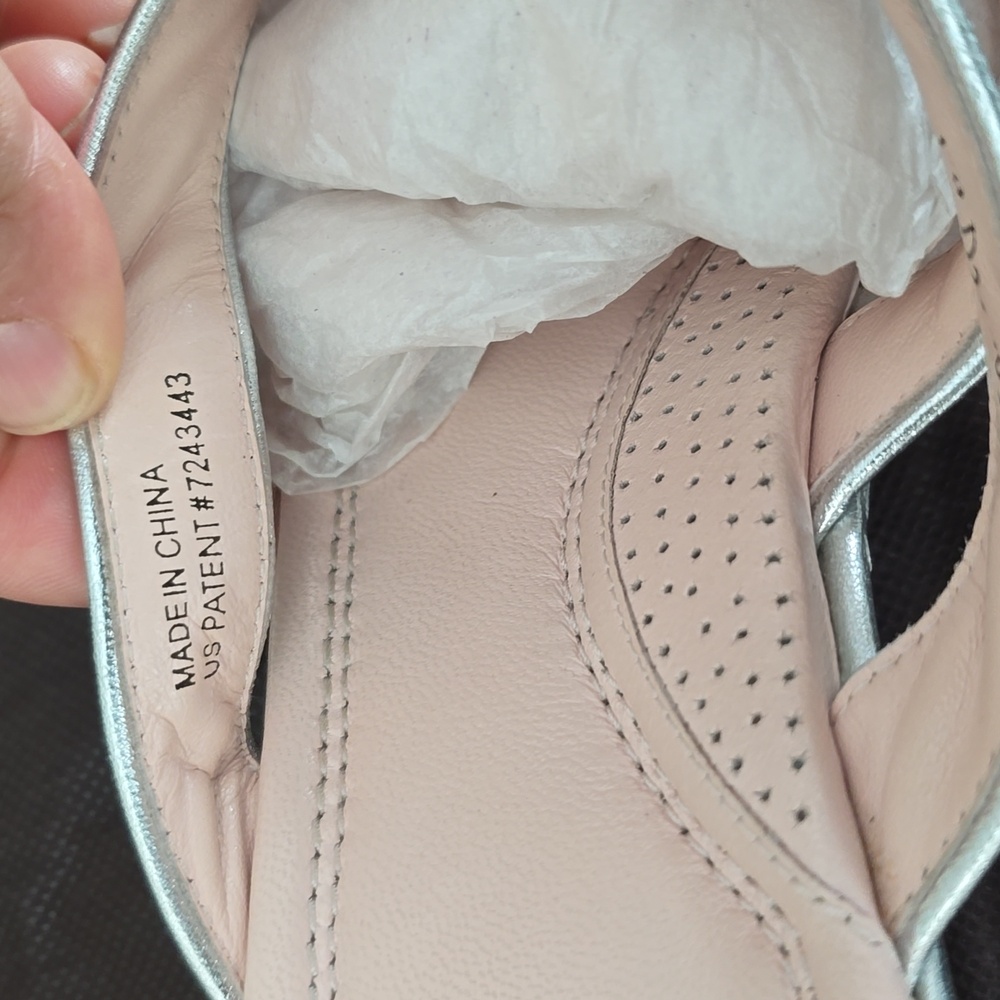 Cole Haan Women's Metallic and Blush Sandals - Picture 2 of 8